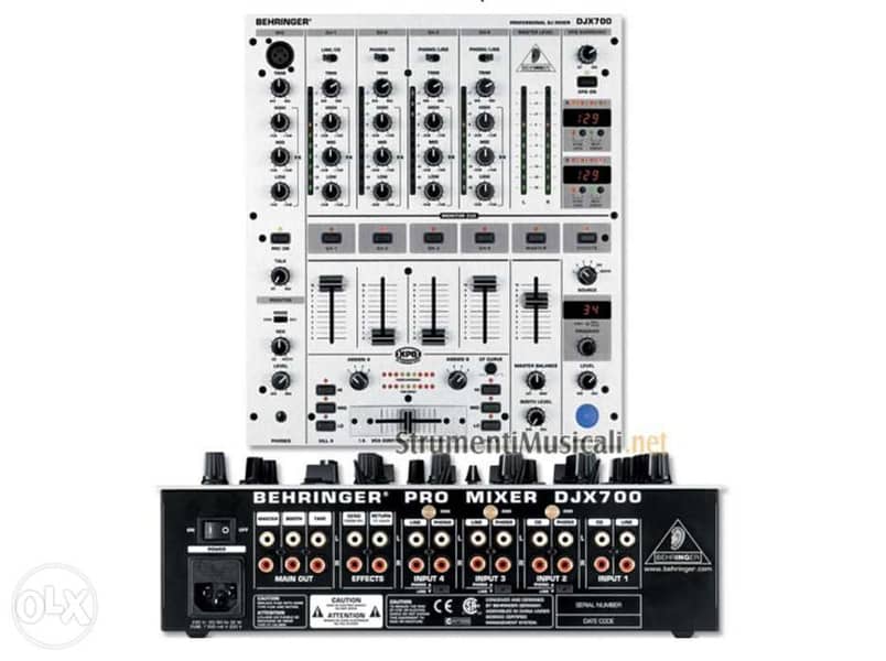 Mixer Dj Behringer DJX 700 ( 5 Channels with Digital Effects) 5