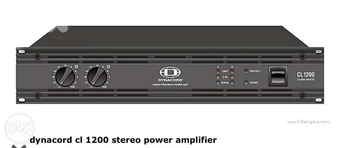 Amplifier Dynacord CL 1200