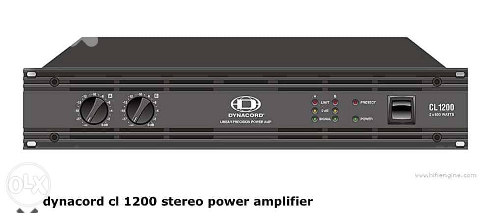 Amplifier Dynacord CL 1200 0