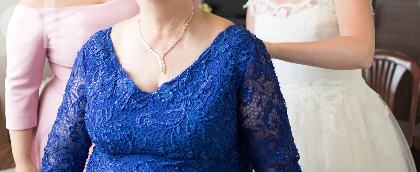 Customized bride’s mother wedding dress 3