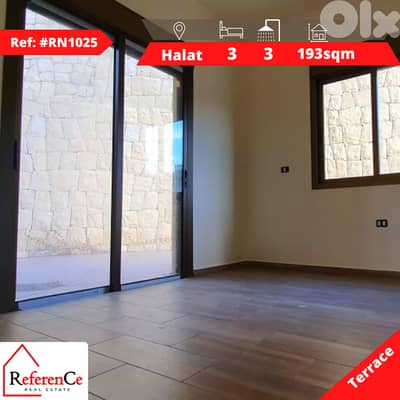 Apartment in Halat with terrace & view شقة في حالة مع تراس و اطلالة