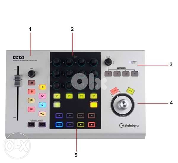 Steinberg CC121 Control Surface for Cubase 1