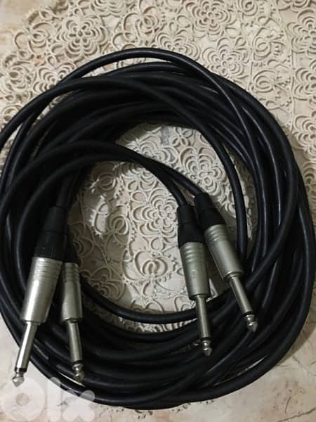 neutrik noiseless  guitar and keyboard low capacity flexibile jacket 0