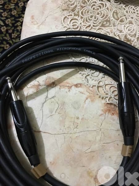 neutrik noiseless  guitar and keyboard low capacity flexibile jacket 4