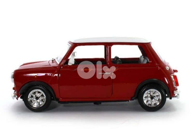 Mini Cooper ('69) diecast car model 1:24. 1