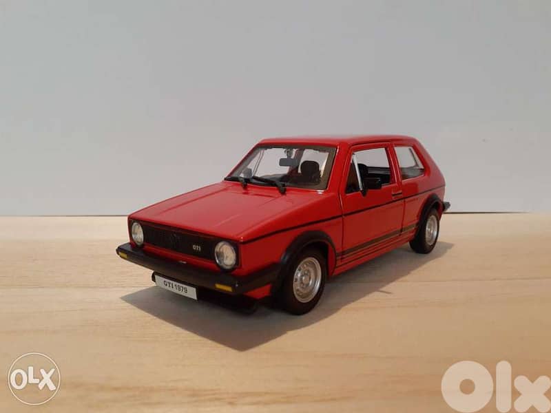 Golf GTI Mk1 diecast car model 1:24 0