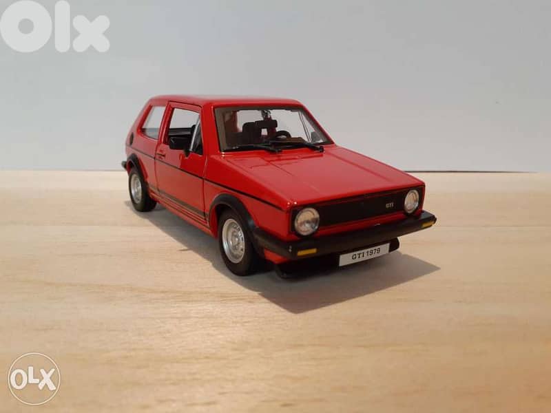 Golf GTI Mk1 diecast car model 1:24 4