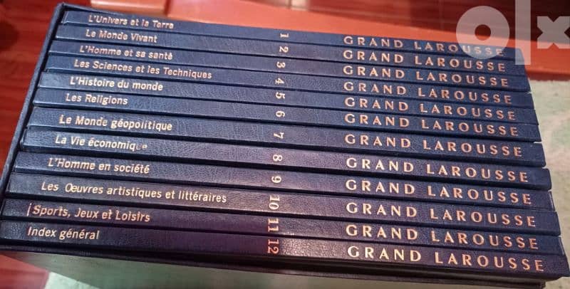 Grand Larousse 12 livres avec photos colores 0