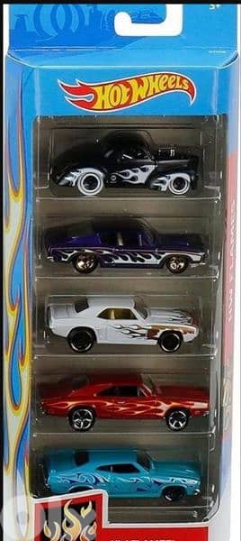Hot wheels 5 car pack diecast car model 1;64. 0
