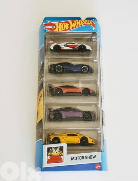 5 car pack Hot wheels diecast car model 1;64. 0