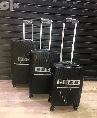 50% OFF Swiss Travel bags polycarbonate 76-969O37  set 3 pcs trolley bags