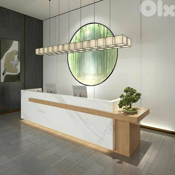 reception desk 0