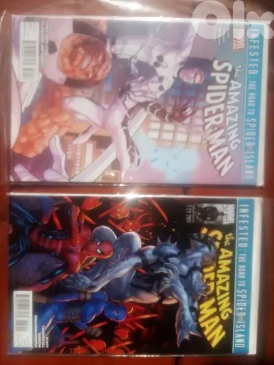 the amazing spiderman #660 & #664 new both for 15$