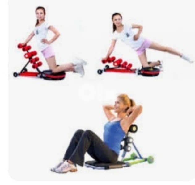 machine Ad Rocket fitness used working condition 2