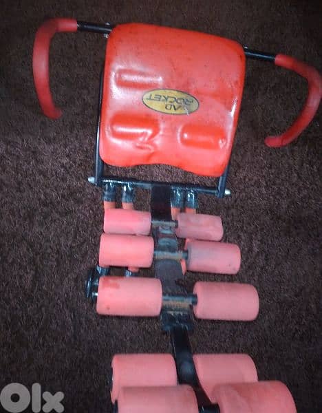 machine Ad Rocket fitness used working condition 7