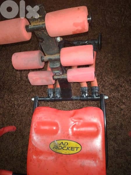 machine Ad Rocket fitness used working condition 10