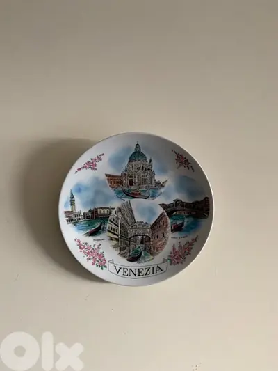 vintage plate souvenir from Venice