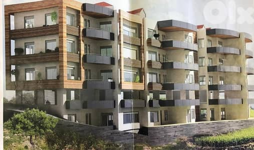 1660 m2 land for sale in Bkenneya-metn+sea view - أرض للبيع في المتن