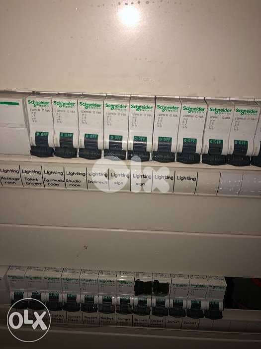 Electrical board and switch 3