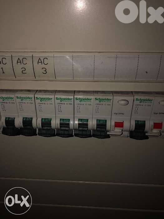 Electrical board and switch 5