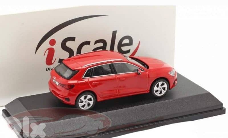 Audi A3 Sportback diecast car model 1;43. 4