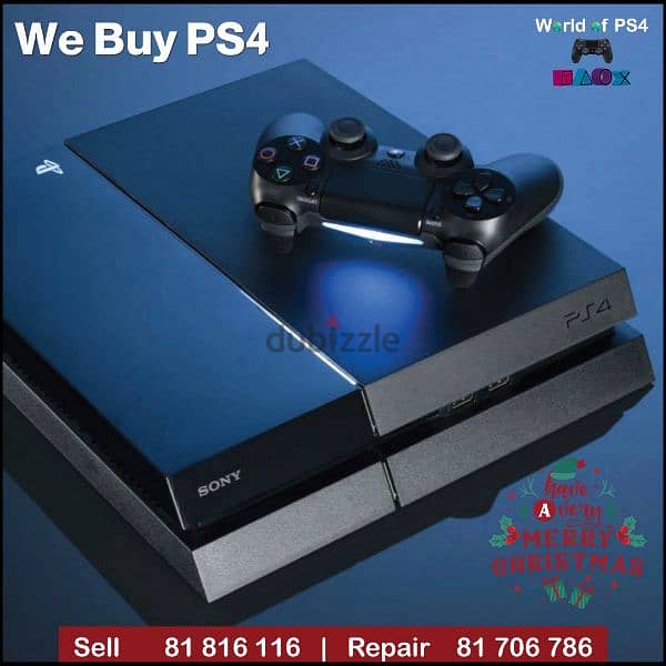 we buy ps4 fresh dolar 0