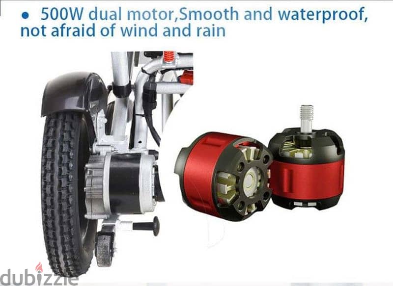 Lightweight electric wheelchair - كرسي متحرك على بطارية 5