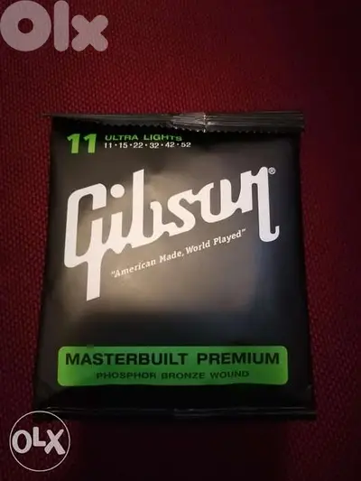 Acoustic Guitar Strings - Gibson - Premium - Ultra Lights