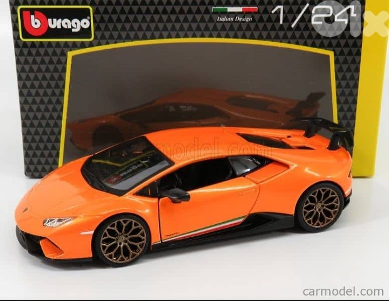 Huracan Performante diecast car model 1:24. 4