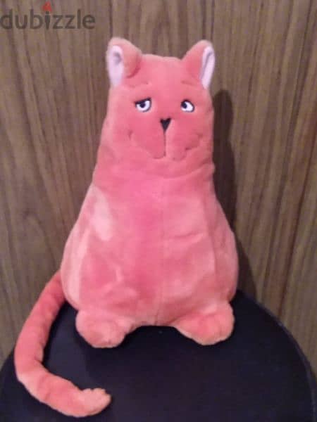 THE ARISTOCRATES ORANGE CAT Stuffed medium toy 33 Cm long tail=13$ 0