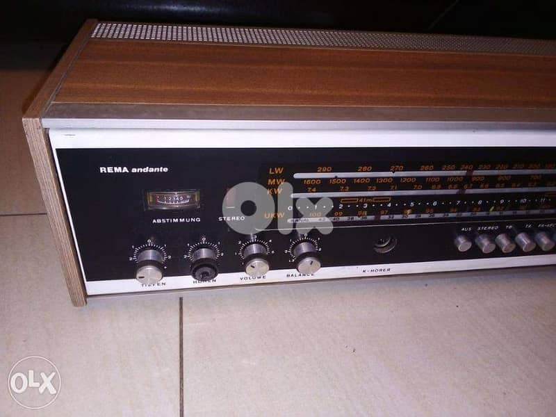 Rema andante vintage radio receiver made in germany working good 1