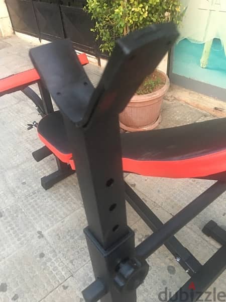 adjustable bench adjustable rack biceps legs & foldable heavy duty 3