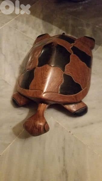 african  hand made turtle big size 2