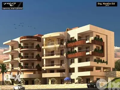 Zahle dhour brand new apartment 124 sqm with payment facilities #323