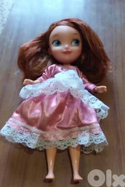 PRINCESS SOFIA THE FIRST medium Toddler 27 Cm great Disney doll=16$ 4