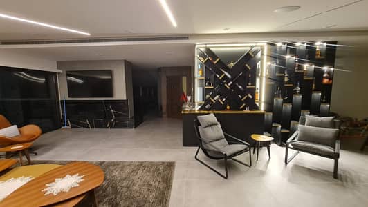 High end finishing Fully Furnished Ground floor as a Duplex in Ghadir