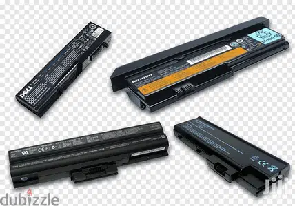 Laptop battery and charger Hp,Toshiba, Lenovo, Dell. . بطارية لابتوب