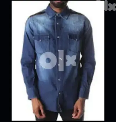 PRPS denim shirt distressed s to xxL