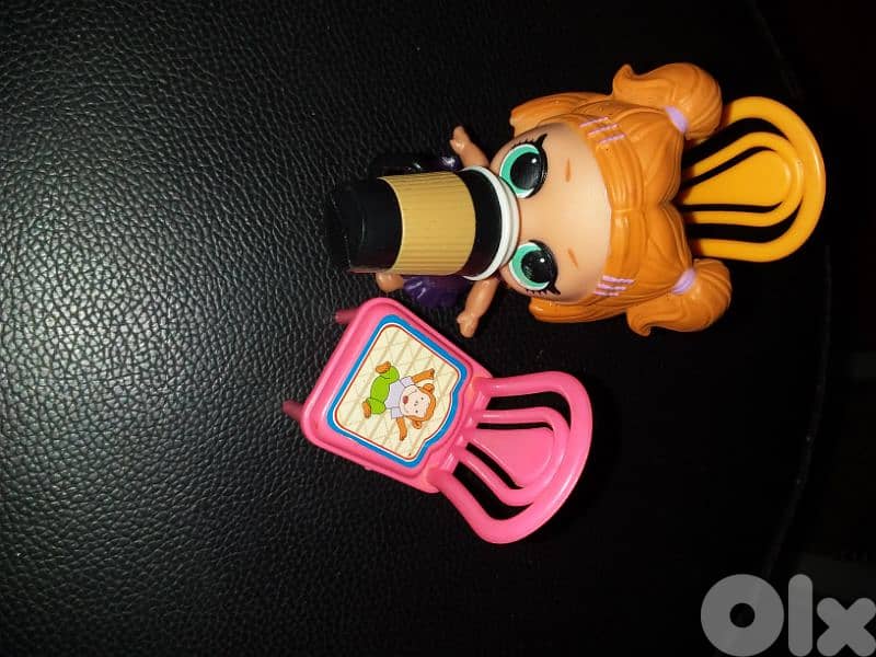 LOL MGA dressed great figure style doll +2 Chairs +Termos Cup, all=13$ 3