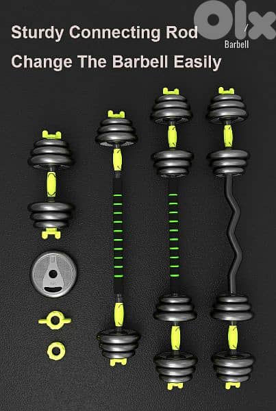 40kg multifunctional Dumbbell Set 5