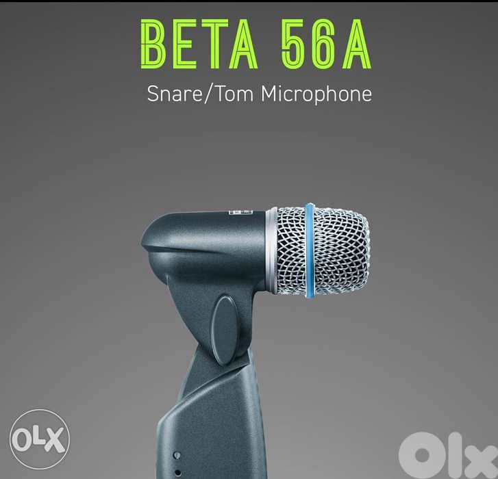 Shure Beta 56A Original (Snare/Tom Microphone) 2
