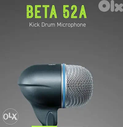 Shure Beta 52A (Kick Drum Microphone)