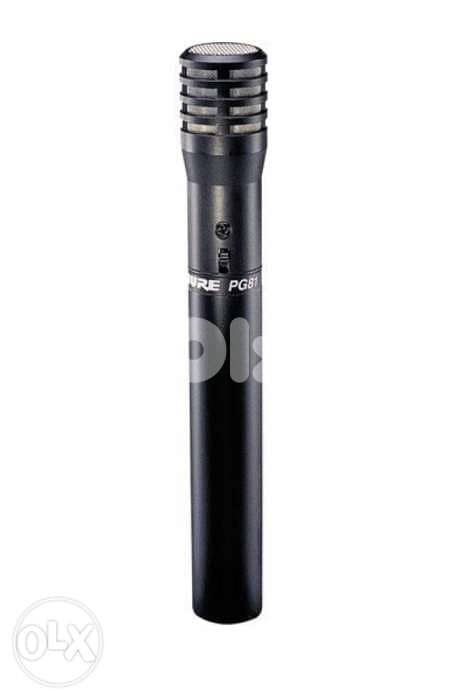 Shure PG81 (Condenser Instrument Microphone) 3