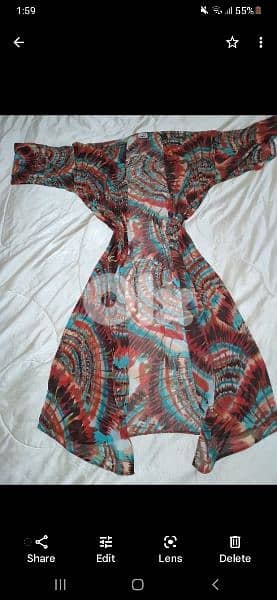 shirt chiffon long cardigan s to xxxL 1