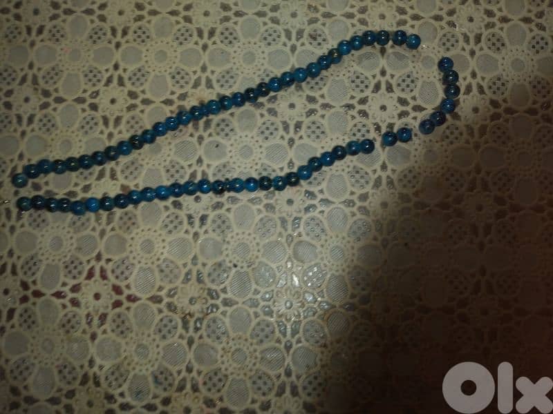 Antique sebha lon azra2 mta3am aswad 1