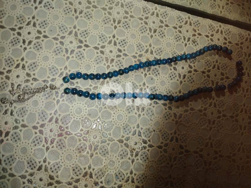 Antique sebha lon azra2 mta3am aswad 4