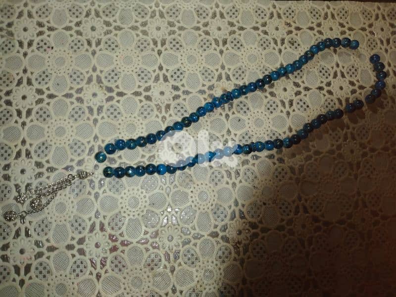 Antique sebha lon azra2 mta3am aswad 8