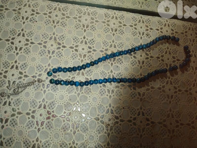 Antique sebha lon azra2 mta3am aswad 11