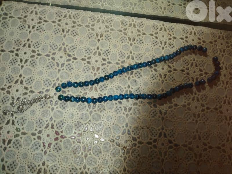 Antique sebha lon azra2 mta3am aswad 12