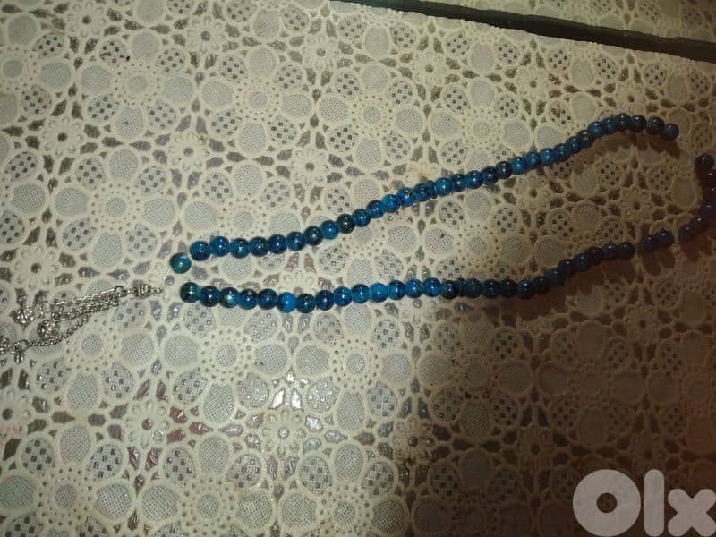 Antique sebha lon azra2 mta3am aswad 13